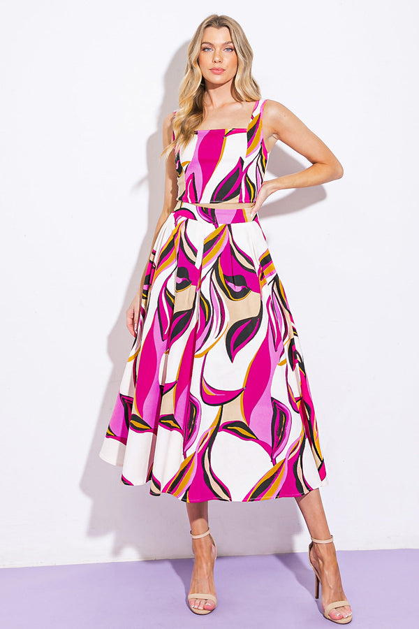 cocktail-club-woven-twill-top-and-skirt Flying Tomato-Sophia's StyleTOPS-1